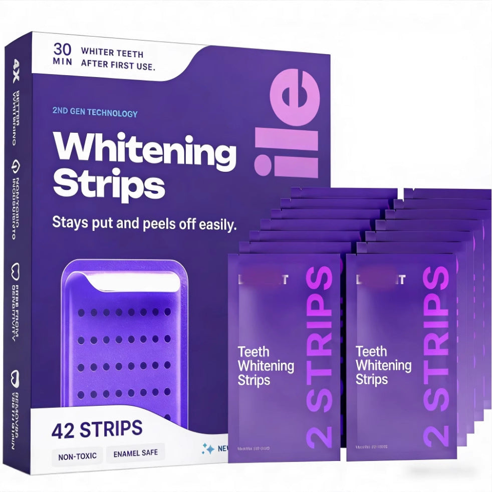 Dr Dent Purple Teeth Whitening Strips