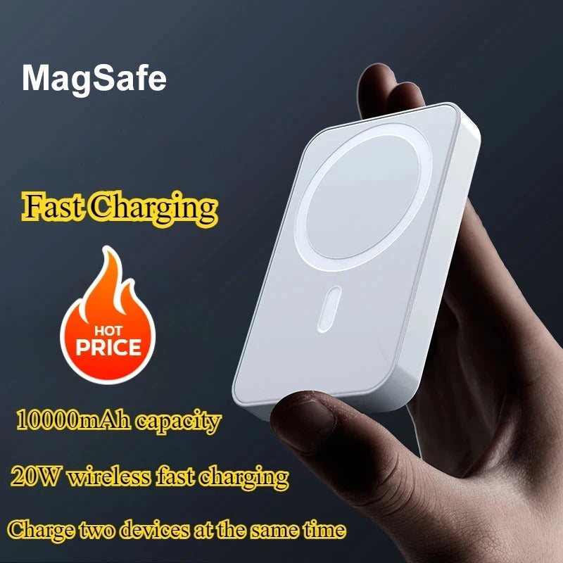 20W Power Bank Magnetic 10O00mAh Portable Wireless Fast Charging PowerBank For Magsafe