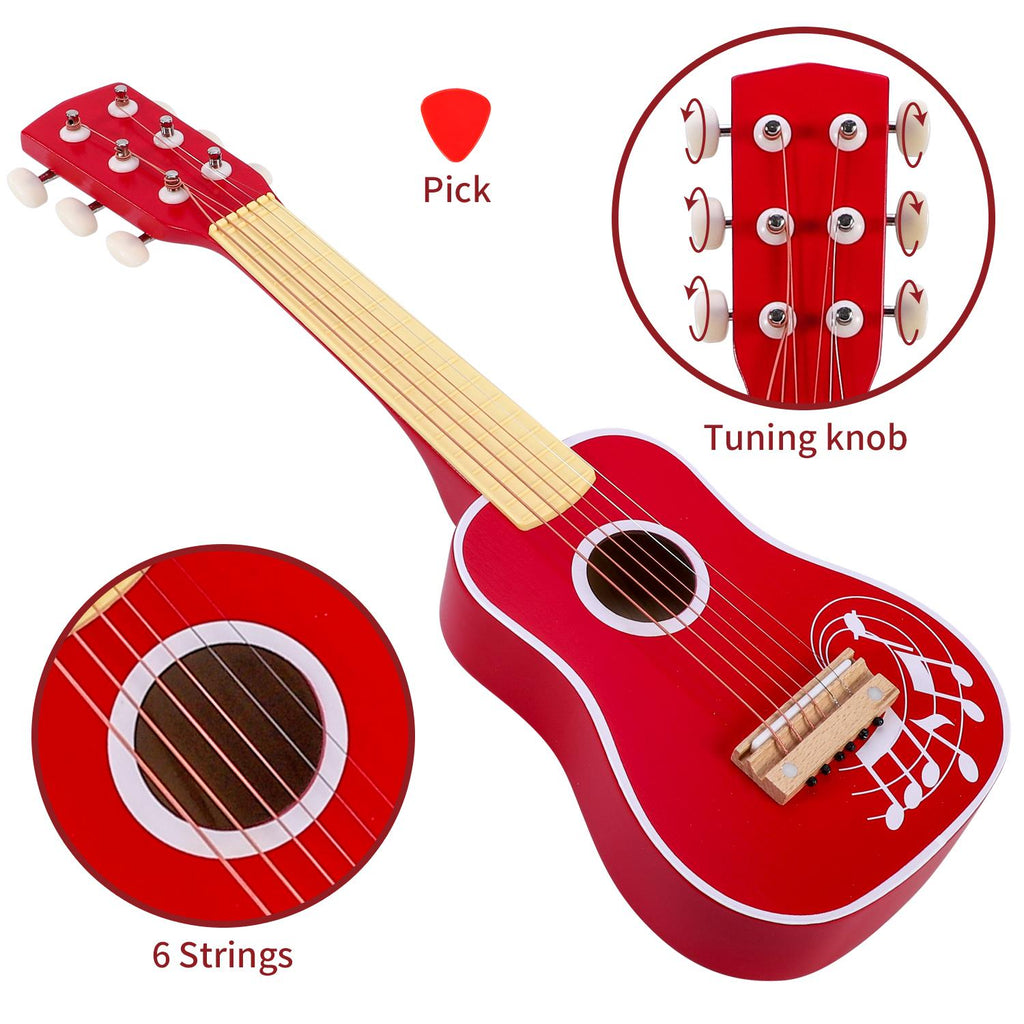 SOKA RED GUITAR 1010106